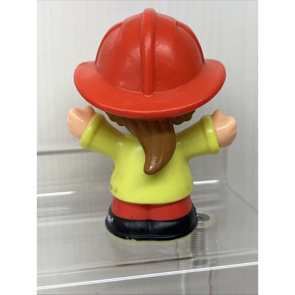 Fisher Price Little People Firefighter Girl Boy Dog Dalmatian lot of 5 Mattel - Picture 5 of 16